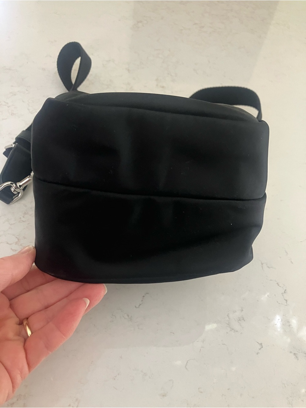 Tory Burch Virginia Black Nylon Camera Bag *NWT* - Picture 3 of 5